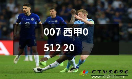 007 西甲0512 20