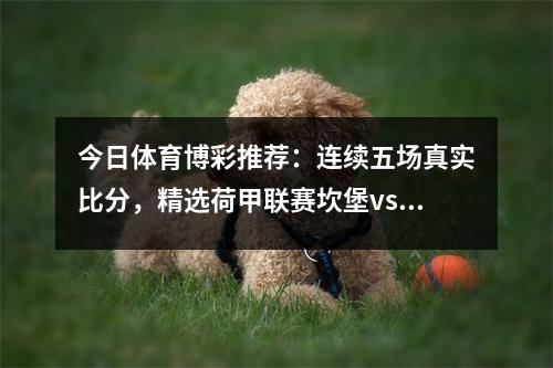 今日体育博彩推荐：连续五场真实比分，精选荷甲联赛坎堡vs奈梅亨，分析及比分