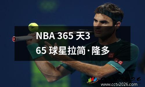 NBA 365 天365 球星拉简·隆多