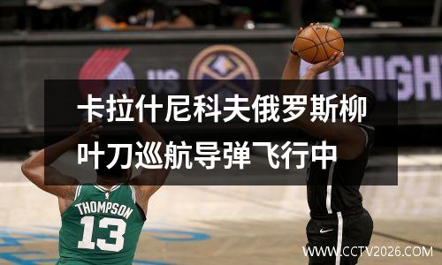 卡拉什尼科夫俄罗斯柳叶刀巡航导弹飞行中