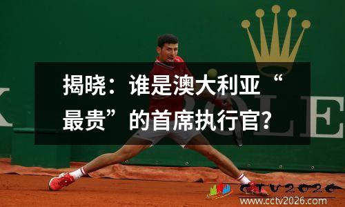 揭晓：谁是澳大利亚“最贵”的首席执行官？