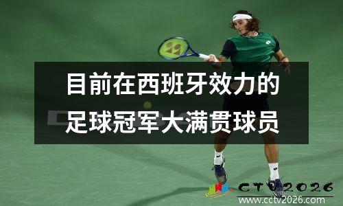 目前在西班牙效力的足球冠军大满贯球员