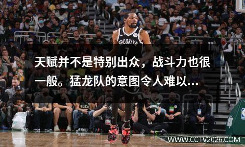 天赋并不是特别出众，战斗力也很一般。猛龙队的意图令人难以理解？