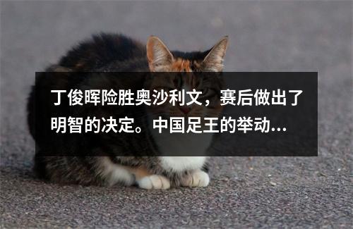 丁俊晖险胜奥沙利文，赛后做出了明智的决定。中国足王的举动让人印象深刻