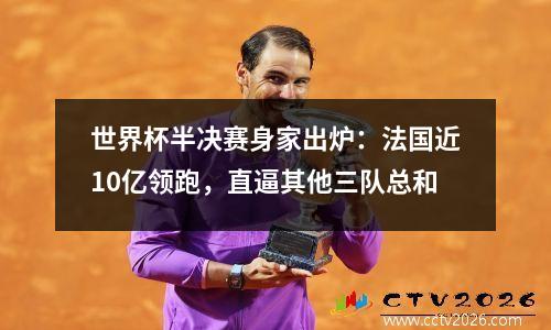 世界杯半决赛身家出炉：法国近10亿领跑，直逼其他三队总和