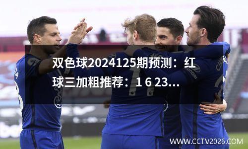 双色球2024125期预测：红球三加粗推荐：1 6 23 蓝球定三推荐：1 5 7