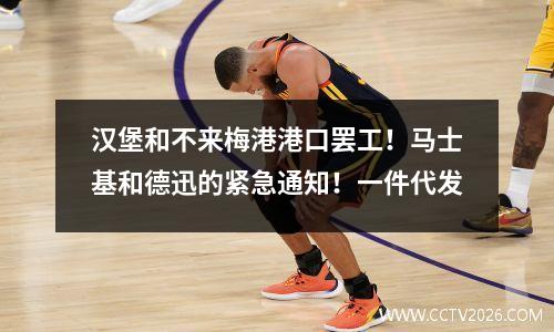 汉堡和不来梅港港口罢工！马士基和德迅的紧急通知！一件代发