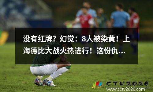 没有红牌？幻觉：8人被染黄！上海德比大战火热进行！这份仇恨无法化解