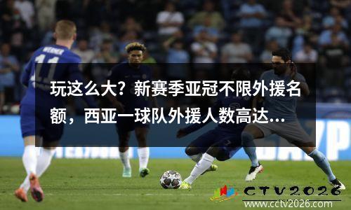 玩这么大？新赛季亚冠不限外援名额，西亚一球队外援人数高达18个