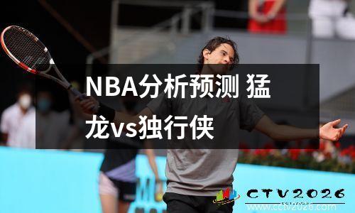 NBA分析预测 猛龙vs独行侠