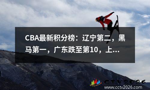 CBA最新积分榜：辽宁第二，黑马第一，广东跌至第10，上海倒数第3