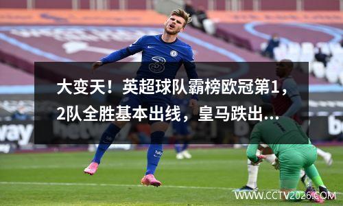 大变天！英超球队霸榜欧冠第1，2队全胜基本出线，皇马跌出晋级区