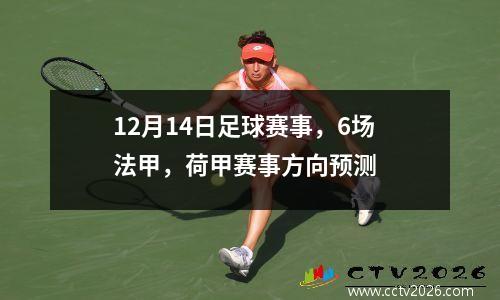 12月14日足球赛事，6场法甲，荷甲赛事方向预测