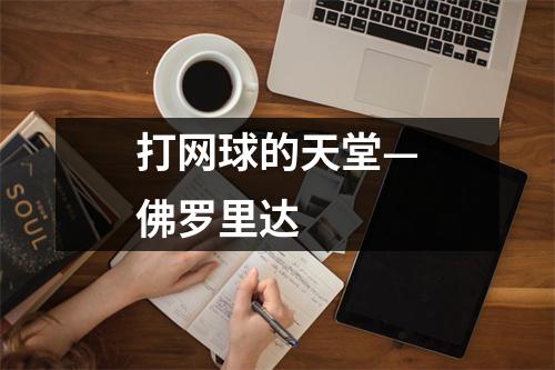 打网球的天堂—佛罗里达