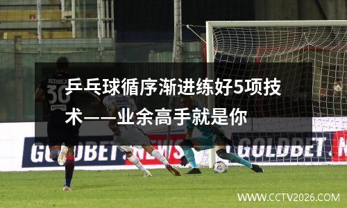 乒乓球循序渐进练好5项技术——业余高手就是你
