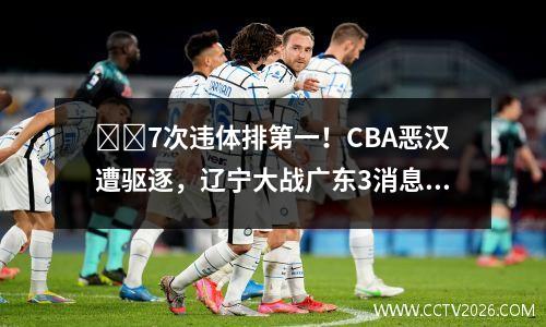 ​​7次违体排第一！CBA恶汉遭驱逐，辽宁大战广东3消息，杨鸣表态