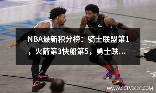 NBA最新积分榜：骑士联盟第1，火箭第3快船第5，勇士跌出西部前10