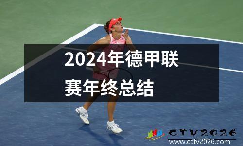 2024年德甲联赛年终总结