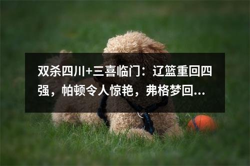双杀四川+三喜临门：辽篮重回四强，帕顿令人惊艳，弗格梦回巅峰