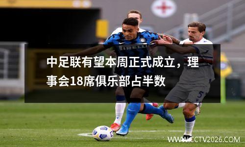 中足联有望本周正式成立，理事会18席俱乐部占半数
