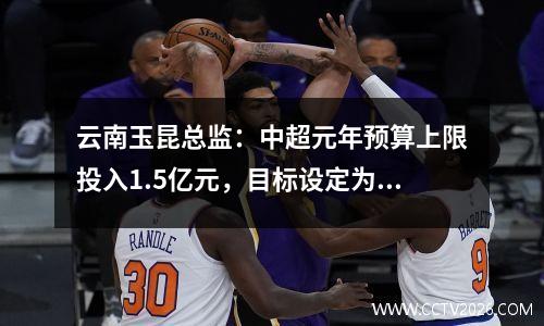 云南玉昆总监：中超元年预算上限投入1.5亿元，目标设定为保级！