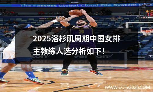 2025洛杉矶周期中国女排主教练人选分析如下！