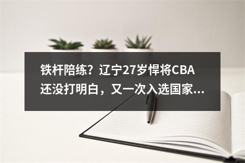 铁杆陪练？辽宁27岁悍将CBA还没打明白，又一次入选国家队