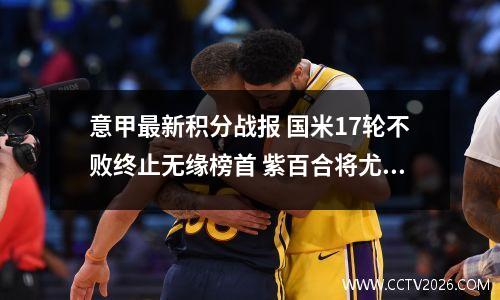 意甲最新积分战报 国米17轮不败终止无缘榜首 紫百合将尤文挤出前5