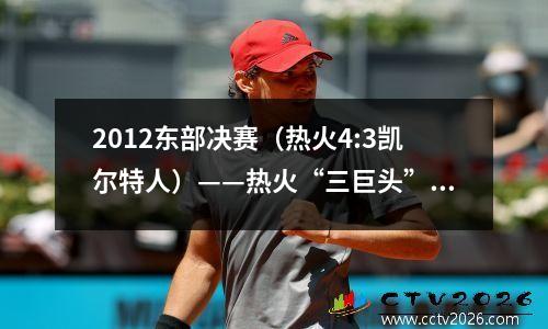 2012东部决赛（热火4:3凯尔特人）——热火“三巨头”个人数据