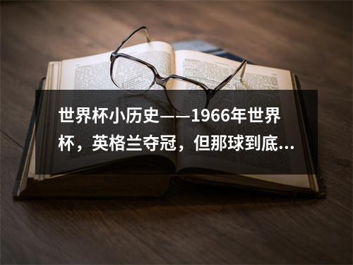 世界杯小历史——1966年世界杯，英格兰夺冠，但那球到底进了吗？