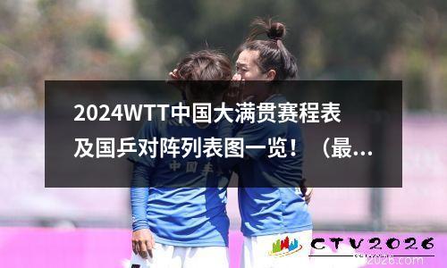 2024WTT中国大满贯赛程表及国乒对阵列表图一览！（最新完整版）