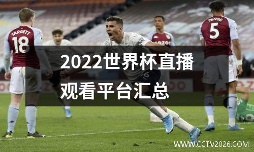 2022世界杯直播观看平台汇总