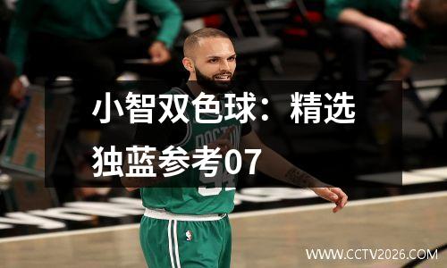 小智双色球：精选独蓝参考07