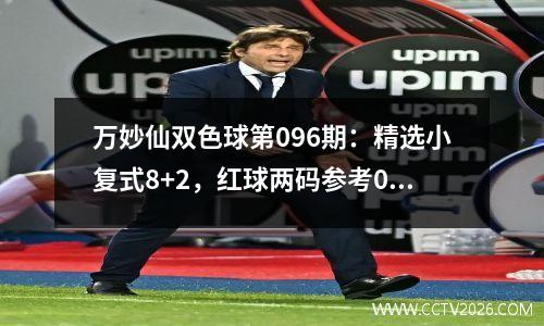 万妙仙双色球第096期：精选小复式8+2，红球两码参考08 28