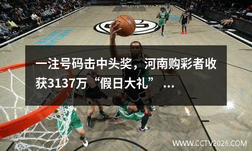 一注号码击中头奖，河南购彩者收获3137万“假日大礼”