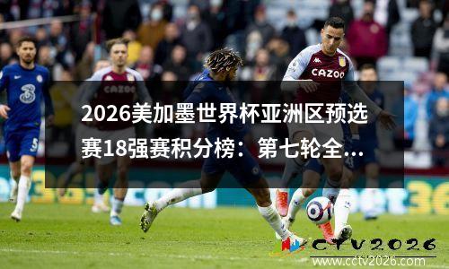 2026美加墨世界杯亚洲区预选赛18强赛积分榜：第七轮全部结束