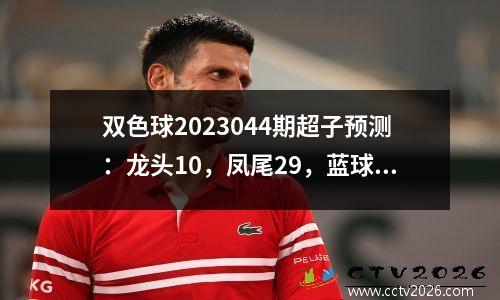 双色球2023044期超子预测：龙头10，凤尾29，蓝球12