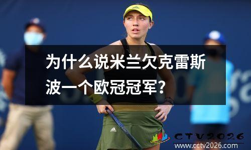 为什么说米兰欠克雷斯波一个欧冠冠军？