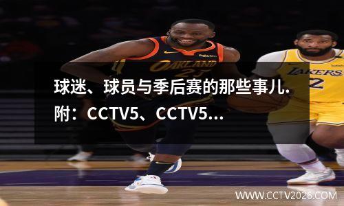 球迷、球员与季后赛的那些事儿.附：CCTV5、CCTV5+直播时间表
