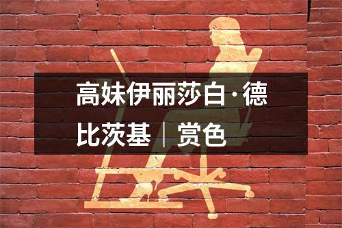 高妹伊丽莎白·德比茨基｜赏色