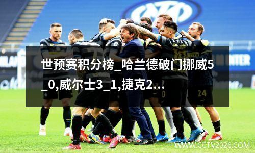 世预赛积分榜_哈兰德破门挪威5_0,威尔士3_1,捷克2_1,北马其顿3_0