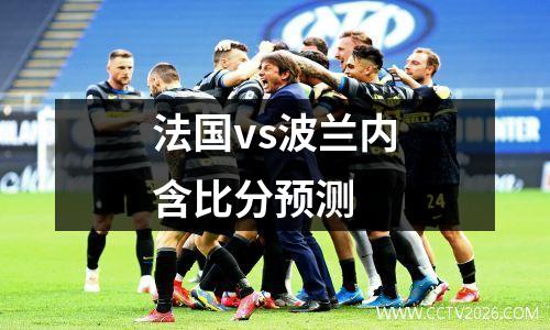 法国vs波兰内含比分预测