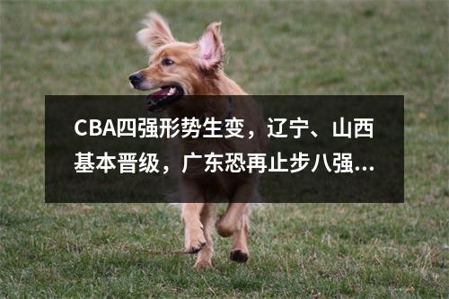 CBA四强形势生变，辽宁、山西基本晋级，广东恐再止步八强？
