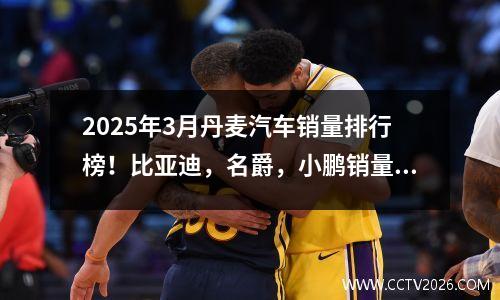 2025年3月丹麦汽车销量排行榜！比亚迪，名爵，小鹏销量不错！