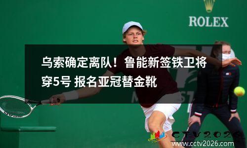 乌索确定离队！鲁能新签铁卫将穿5号 报名亚冠替金靴