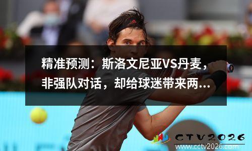 精准预测：斯洛文尼亚VS丹麦，非强队对话，却给球迷带来两点好处