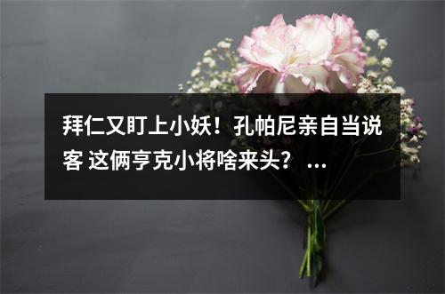 拜仁又盯上小妖！孔帕尼亲自当说客 这俩亨克小将啥来头？