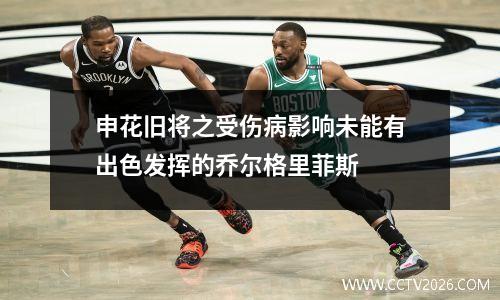 申花旧将之受伤病影响未能有出色发挥的乔尔格里菲斯