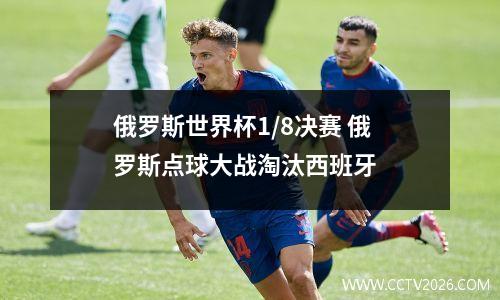 俄罗斯世界杯1/8决赛 俄罗斯点球大战淘汰西班牙