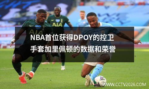 NBA首位获得DPOY的控卫手套加里佩顿的数据和荣誉